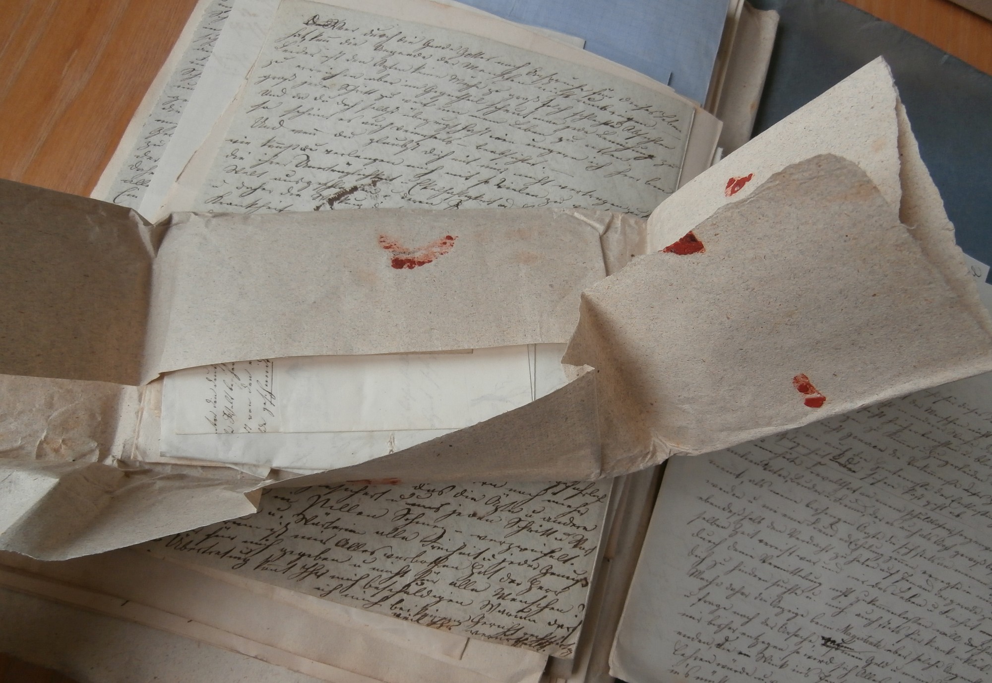 Patientenbriefe von Wilhelmine von L., Archiv des Bezirkskrankenhauses Kaufbeuren, Patientenakte 519